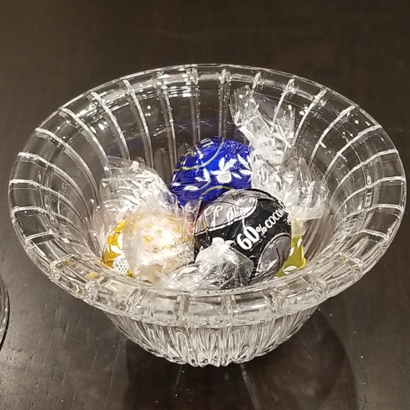 Paşabahçe Crysta Candy dish w/ lid. NIB - Picture 13 of 16